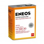 Моторное масло ENEOS SUPER GASOLINE 5W30, 4л
